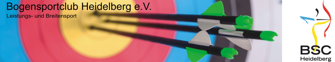 BSC Logo - Bogensportclub Heidelberg ev - Leistungs- und Breitensport - Link führt zurück zur Startseite